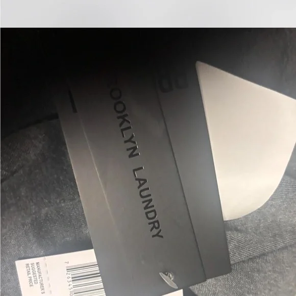 Men’s plus size Gray and Black Brooklyn Laundry Hooded Jacket - Picture 8 of 9